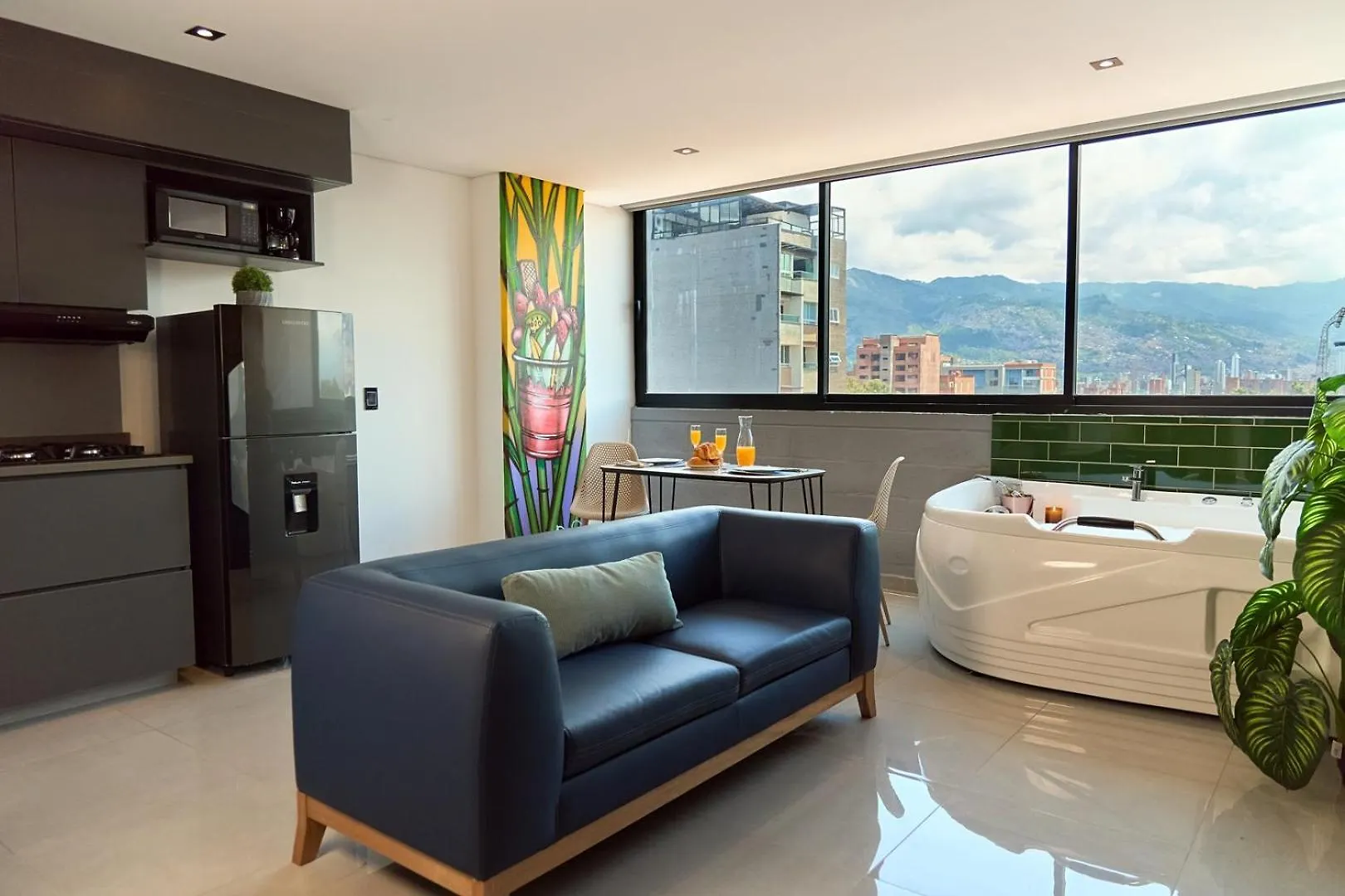 Luxurious Jacuzzi Aparta-Suite Stadio Rosa Negra Μεντεγίν Διαμέρισμα